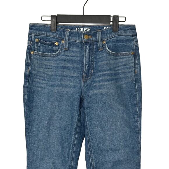 NWOT J. Crew 9" Demi-Boot Crop Jean in Wedgewood Wash Size 26 - Picture 8 of 9